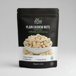 Plain Cashews (Kaju Sada) 100gm